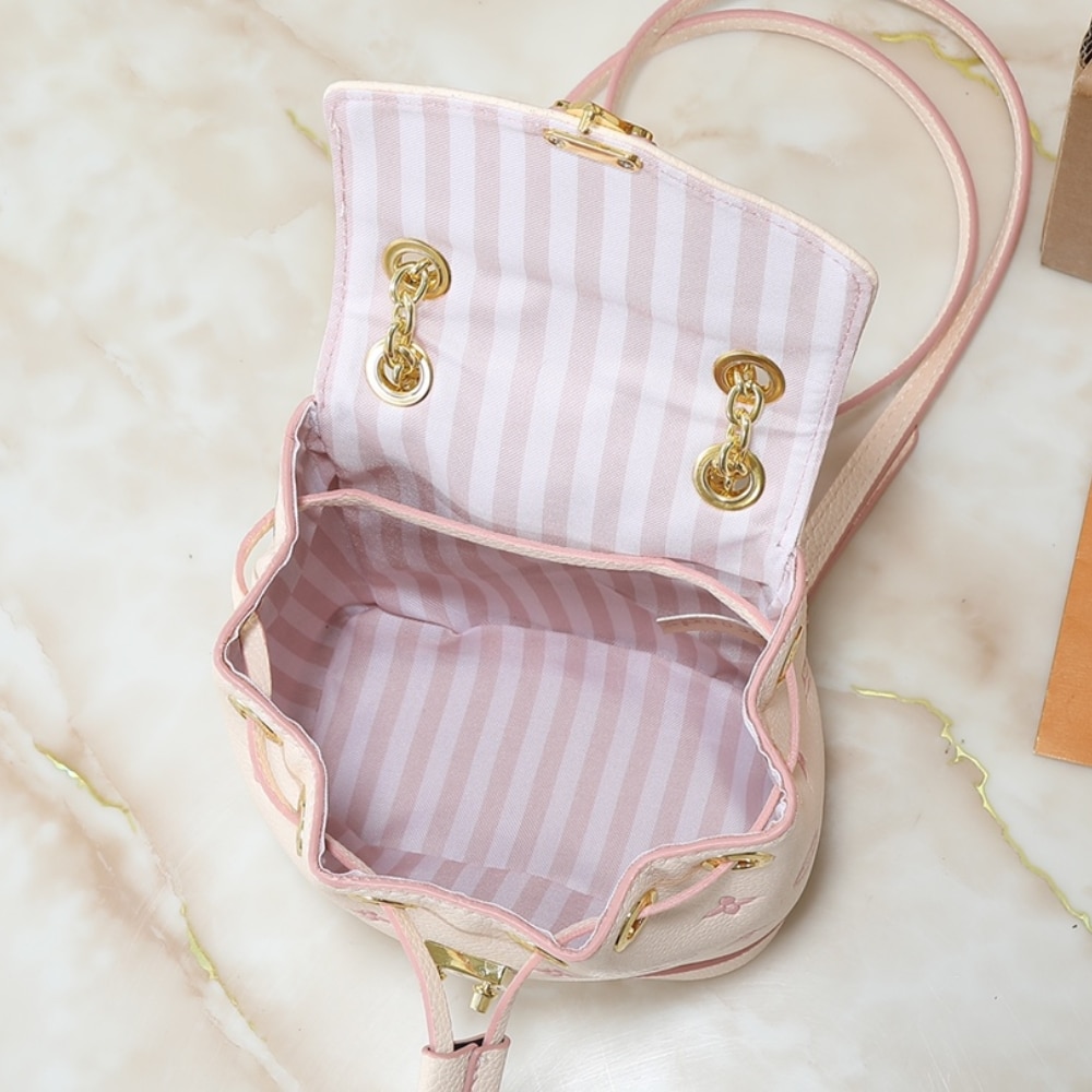 LOUIS VUITTON NANO NOÉ BACKPACK BICOLOR EDEN 19CM M13656 - Image 8