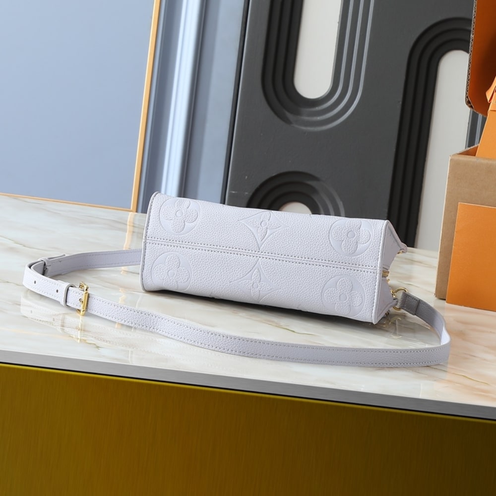 LOUIS VUITTON ONTHEGO EAST WEST BLUE GRAY 25CM M15192 - Image 4