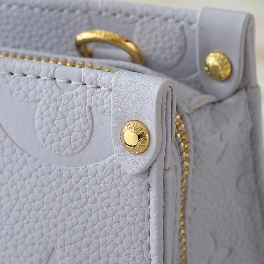 LOUIS VUITTON ONTHEGO EAST WEST BLUE GRAY 25CM M15192 - Image 6