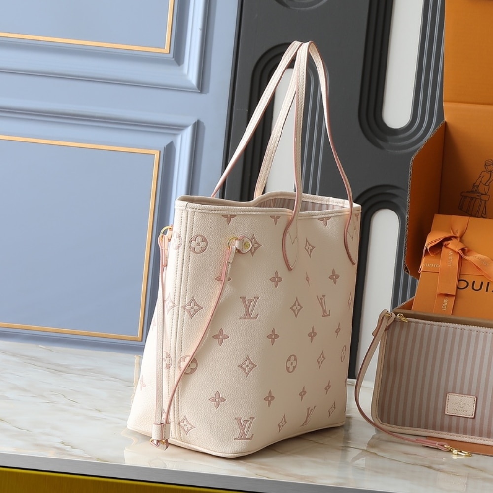 ICONIC SET: LOUIS VUITTON NEVERFULL MM & VICTORINE WALLET - Image 3