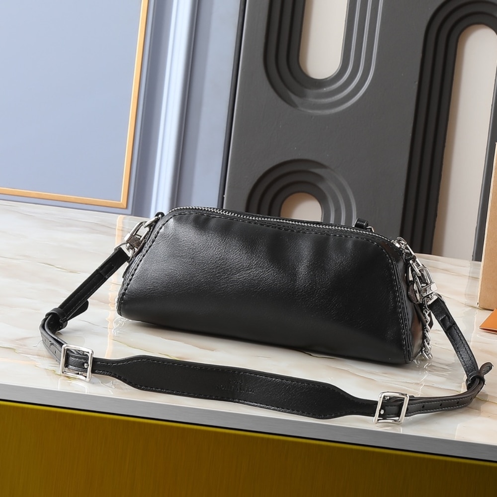 LOUIS VUITTON POCHETTE VIBE BLACK 25CM M14544 - Image 10