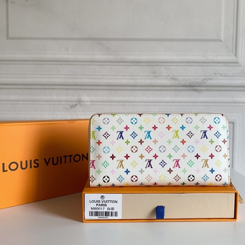 ICONIC SET: LOUIS VUITTON X TAKASHI MURAKAMI ONTHEGO MM & ZIPPY WALLET - Image 6