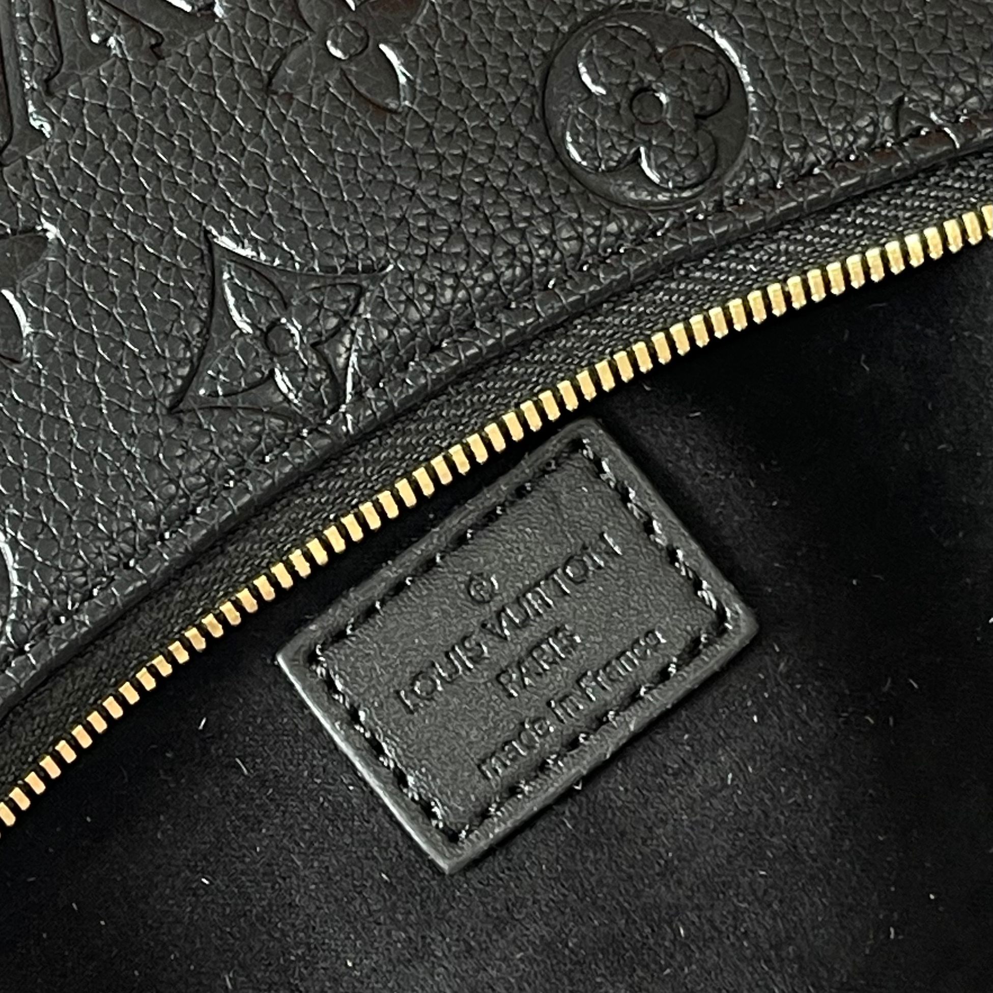 LOUIS VUITTON POCHETTE LIV BLACK 24CM M83301 - Image 7