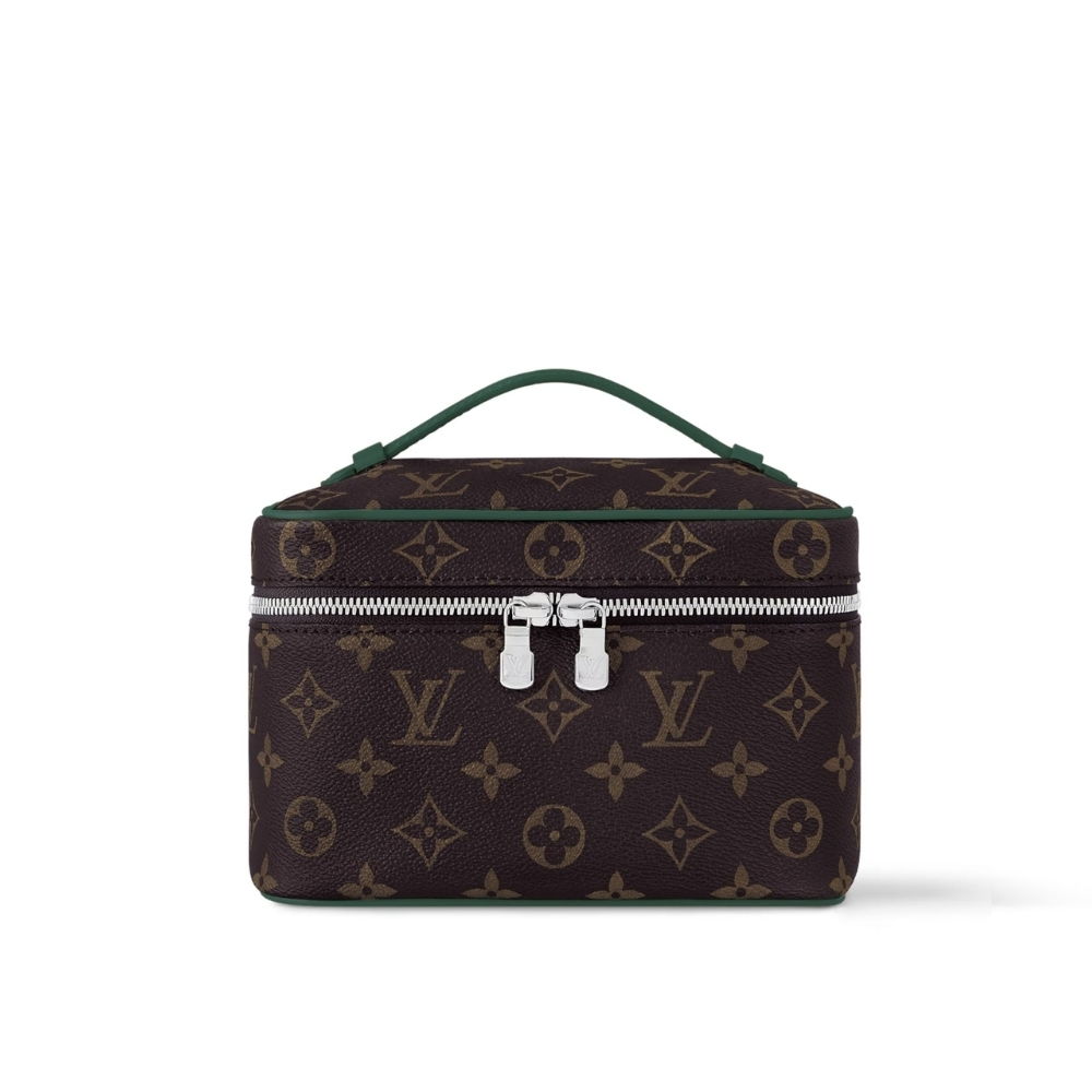 Louis Vuitton Nice Mini Monogram Canvas Green 20Cm