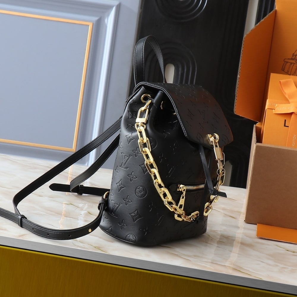 ICONIC SET: LOUIS VUITTON COUSSIN BACKPACK PM & SARAH WALLET MONOGRAM EMPREINTE - Image 3