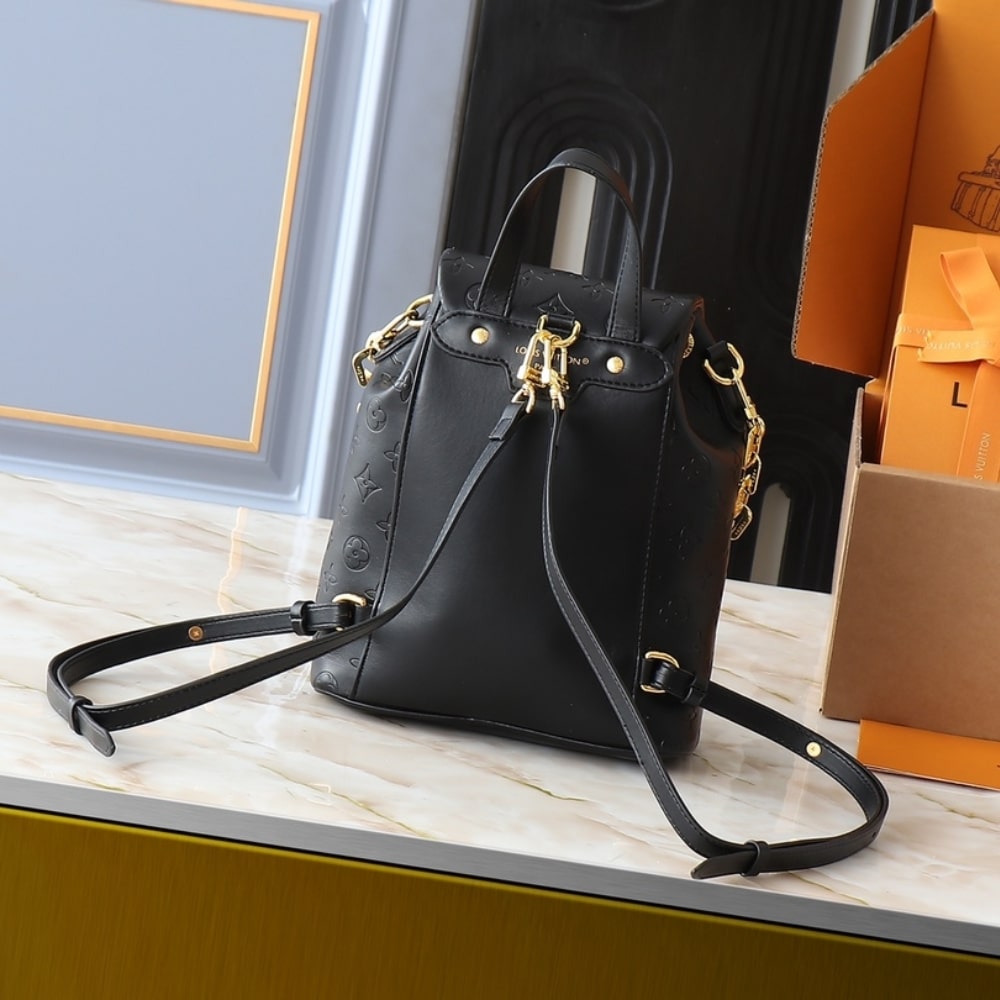 ICONIC SET: LOUIS VUITTON COUSSIN BACKPACK PM & SARAH WALLET MONOGRAM EMPREINTE - Image 5