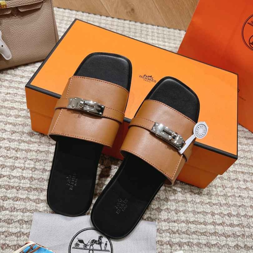 Alternative view of HERMES GABRIEL SANDAL NATURAL H231736ZH02401