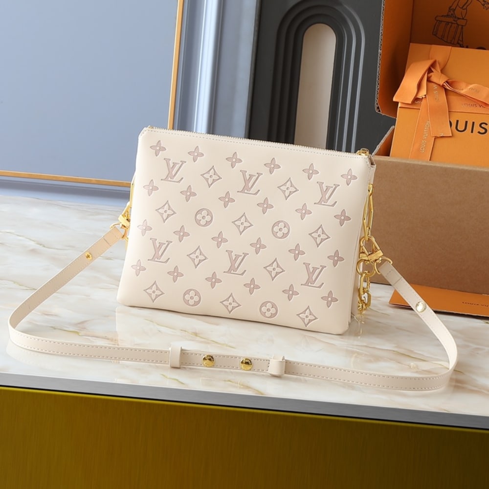 LOUIS VUITTON COUSSIN PM BICOLOR EDEN 26CM M14503 - Image 5