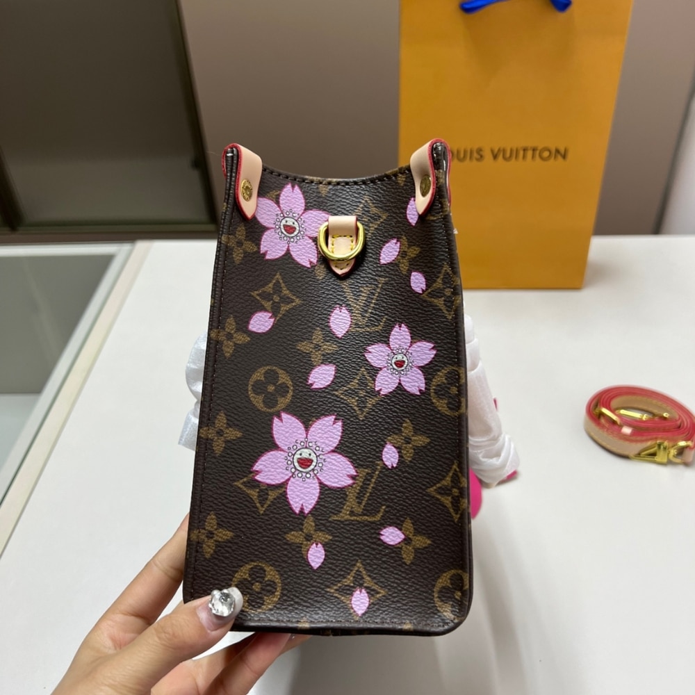 ICONIC SET: LOUIS VUITTON X TAKASHI MURAKAMI ONTHEGO PM & VICTORINE WALLET - Image 3