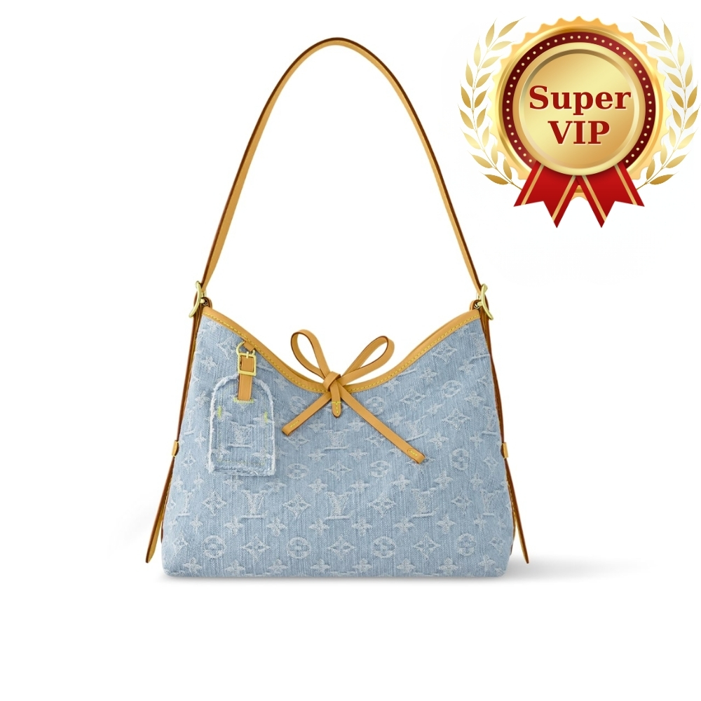 [SUPER VIP 1:1] LOUIS VUITTON CARRYALL PM BLUE 29CM M11462