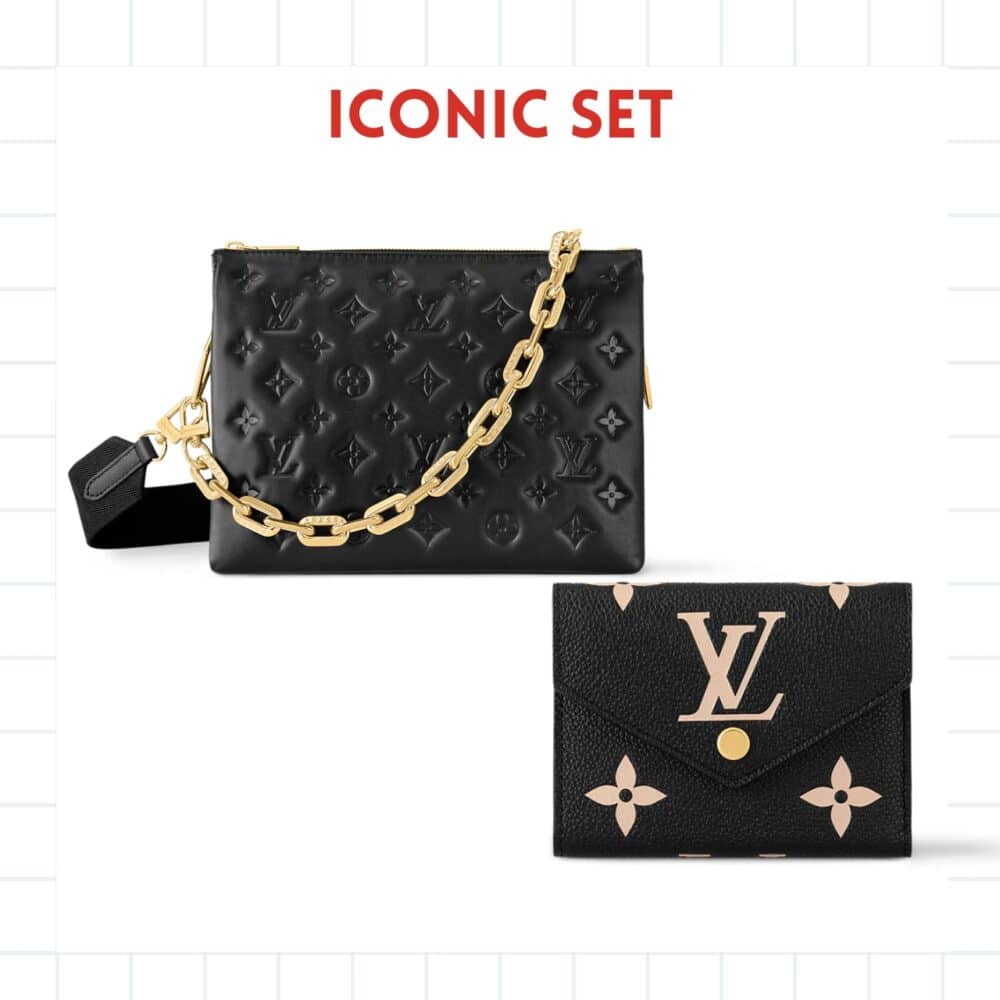 ICONIC SET: LOUIS VUITTON COUSSIN PM & VICTORINE WALLET