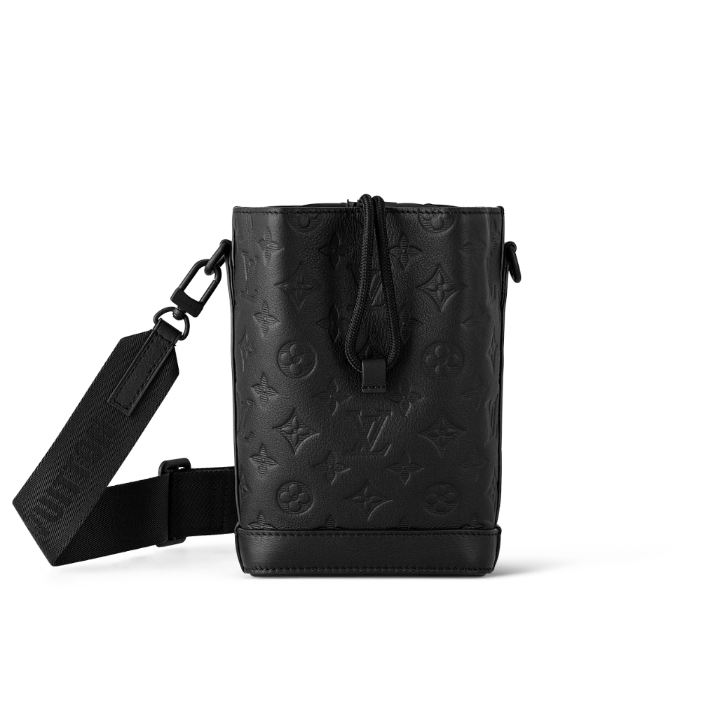 LOUIS VUITTON NOE CROSSBODY BAG BLACK 21CM M82248