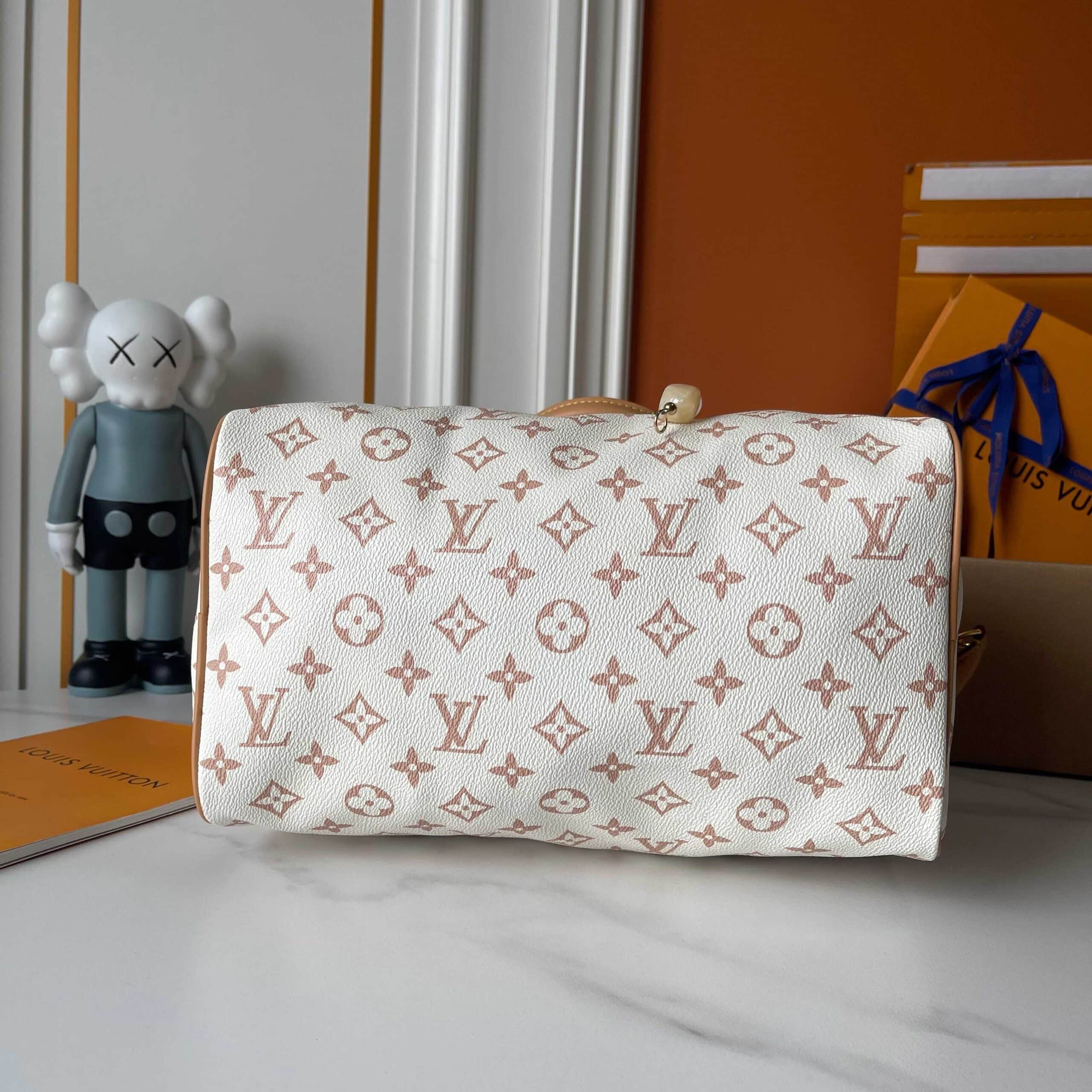 LOUIS VUITTON SPEEDY SOFT 30 LUCKY BAG DUNE 30CM M15108 - Image 6