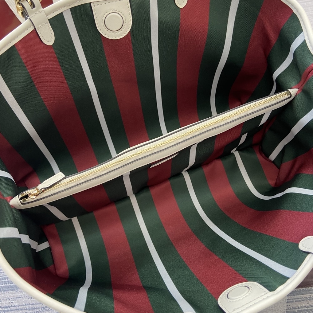 ICONIC SET: GUCCI GG EMBLEM LARGE TOTE BAG & OPHIDIA UKMDG WALLET - Image 7