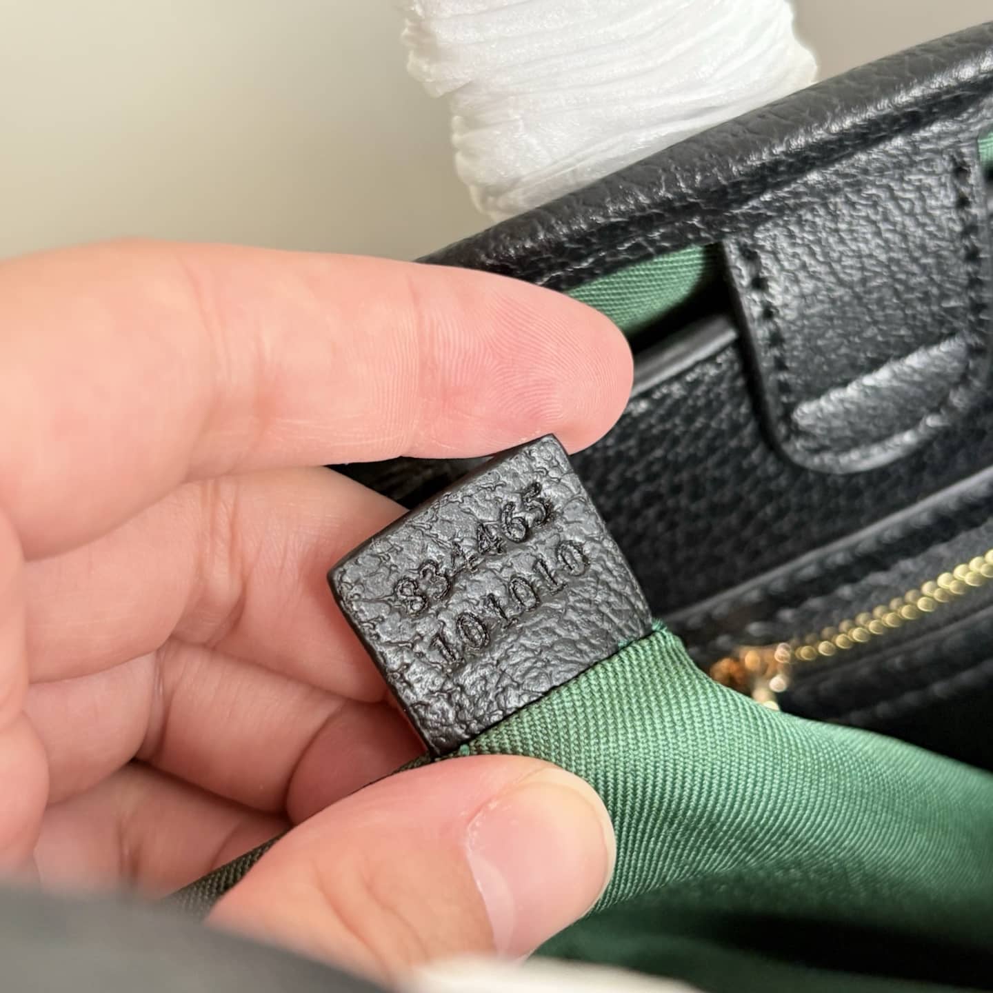 GUCCI OPHIDIA MEDIUM TOTE BAG BLACK 36CM 834465 AAE1A 1042 - Image 7