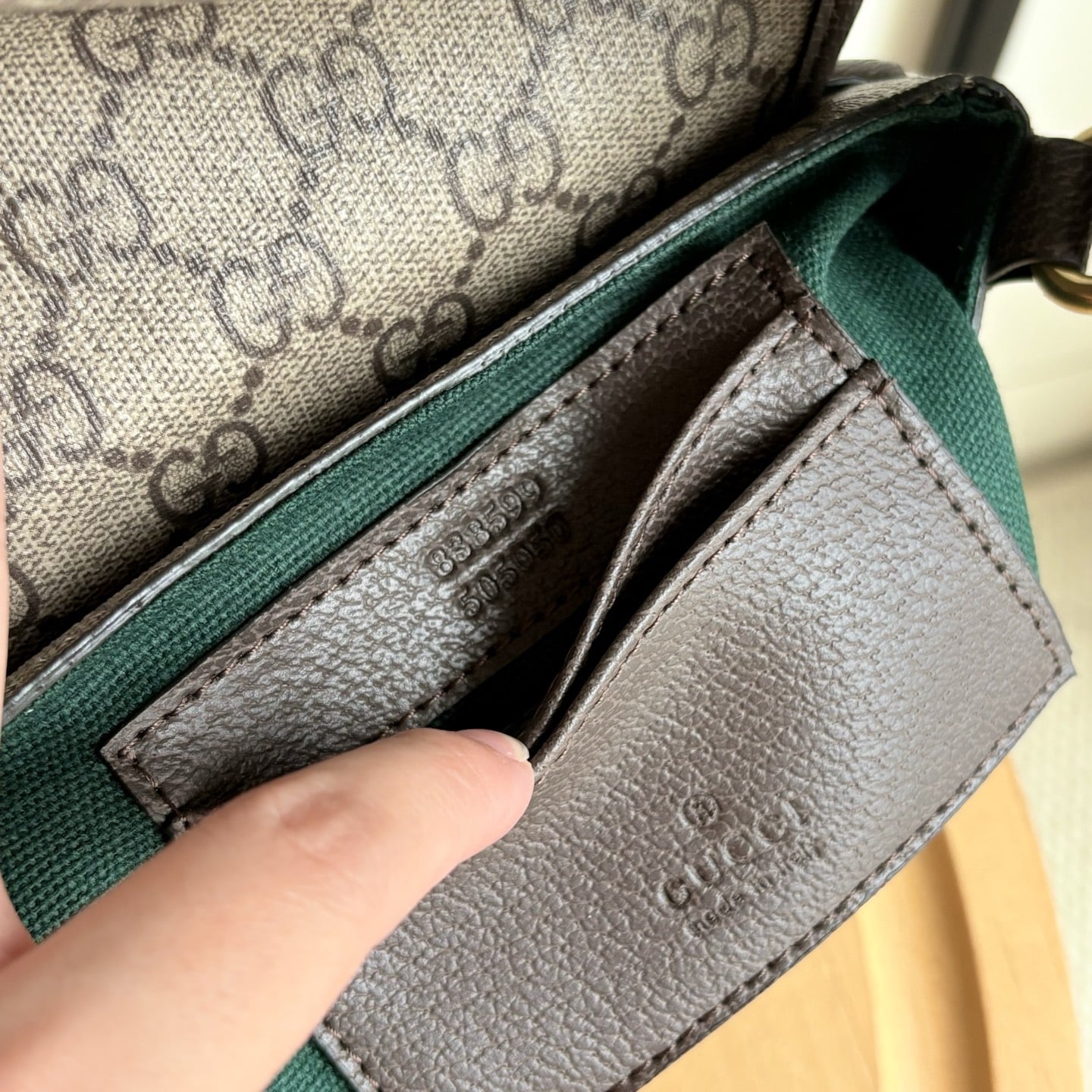 GUCCI OPHIDIA MINI BAG BEIGE AND DARK BROWN 18CM 838599 FAEOF 9745 - Image 6