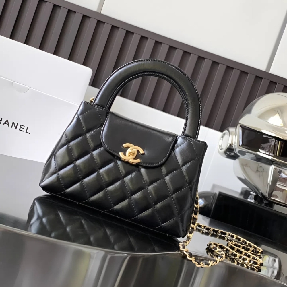 Alternative view of [Super Vip 1:1] Chanel Kelly Bag Black 19cm AS4416 B14296 94305