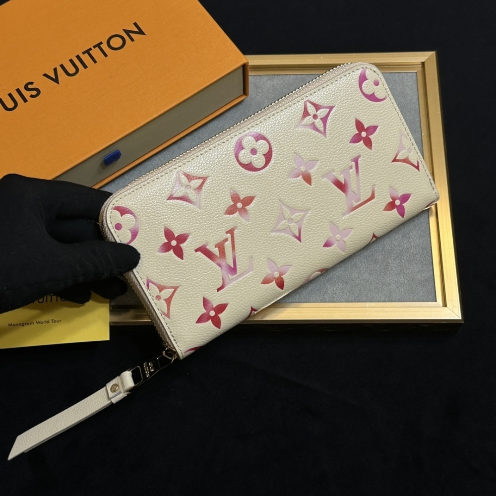 ICONIC SET: LOUIS VUITTON NEVERFULL MM & ZIPPY WALLET MONOGRAM - Image 9