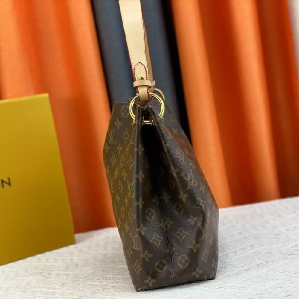 ICONIC SET: LOUIS VUITTON GRACEFUL BAG & POCKET ORGANIZER MONOGRAM WALLET - Image 4