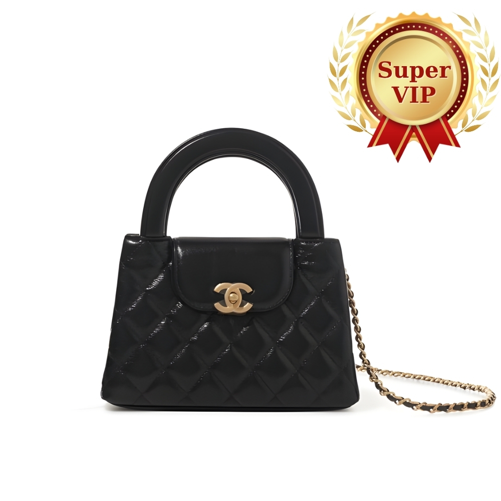 [SUPER VIP 1:1] CHANEL KELLY BAG BLACK 19CM AS4416 B14296 94305