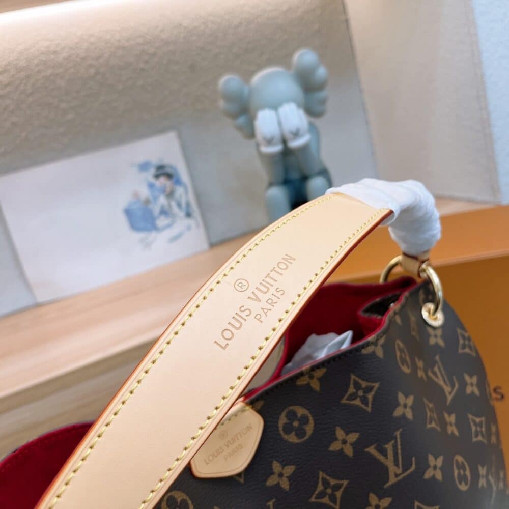 ICONIC SET: LOUIS VUITTON GRACEFUL BAG & CELESTE WALLET IN MONOGRAM - Image 7