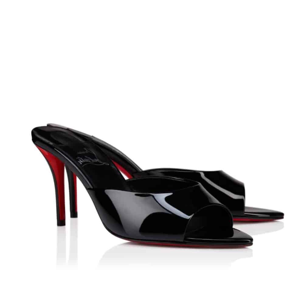 CHRISTIAN LOUBOUTIN MISS Z MULE BLACK 1250997B439