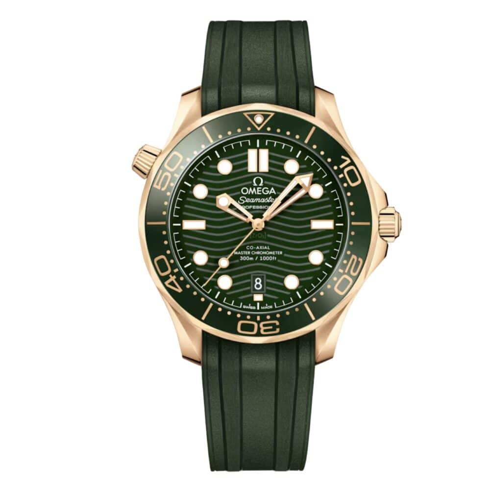 OMEGA SEAMASTER DIVER 300 DARK GREEN 42MM 21062422010001