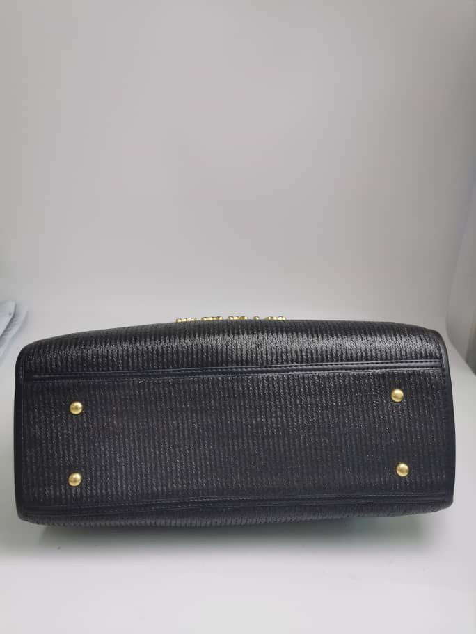 ICONIC SET: CHANEL DEAUVILLE LARGE SHOPPING BAG & LONG FLAP WALLET - Image 9