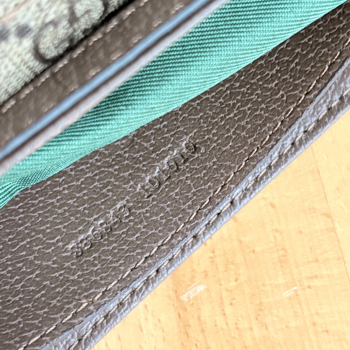 GUCCI OPHIDIA SMALL TOP HANDLE BAG BEIGE AND DARK BROWN 20CM 836843 FAE0J 9867 - Image 8