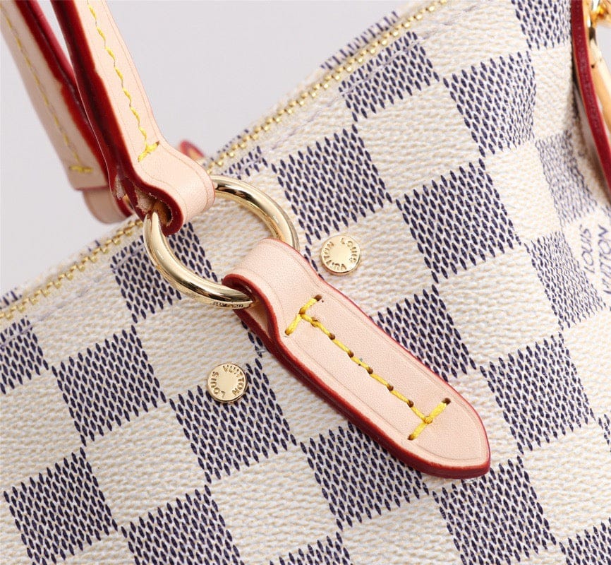 LOUIS VUITTON LYMINGTON DAMIER AZUR CANVAS BEIGE 35CM N40022 - Image 9