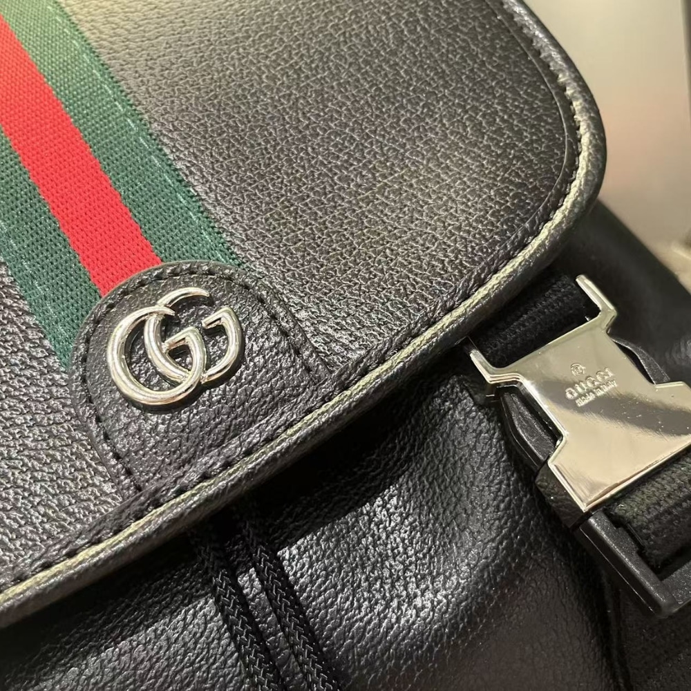 GUCCI OPHIDIA LARGE BACKPACK BLACK 46CM 839110 AAE6I 1071 - Image 8