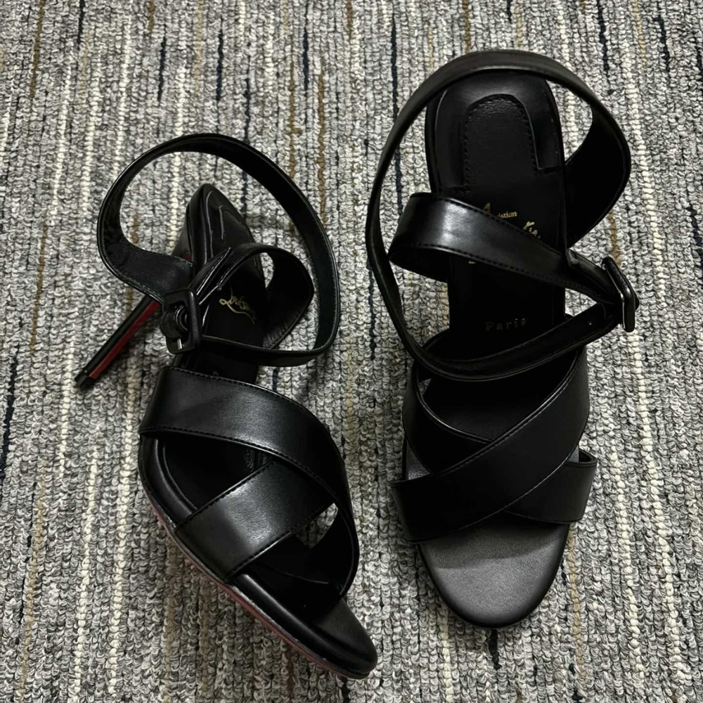 Alternative view of CHRISTIAN LOUBOUTIN MARIZA 85 BLACK 3230001B439