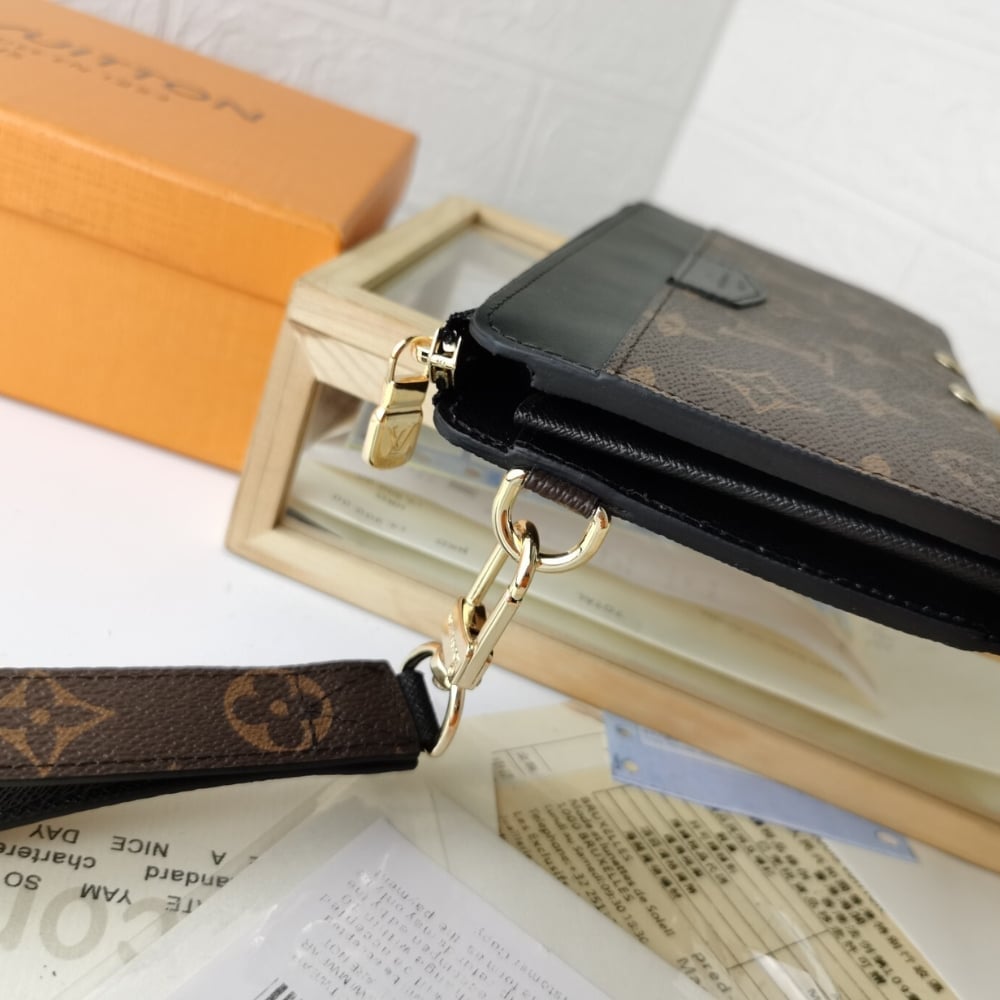 LOUIS VUITTON ZIPPY DRAGONNE WALLET BROWN 19CM M69407 - Image 6