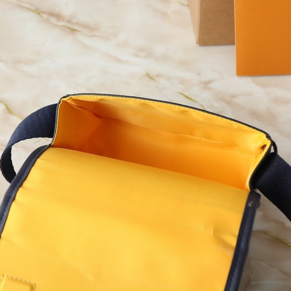 LOUIS VUITTON BOSPHORE WEARABLE WALLET BLUE STRIPES 19CM M15173 - Image 9