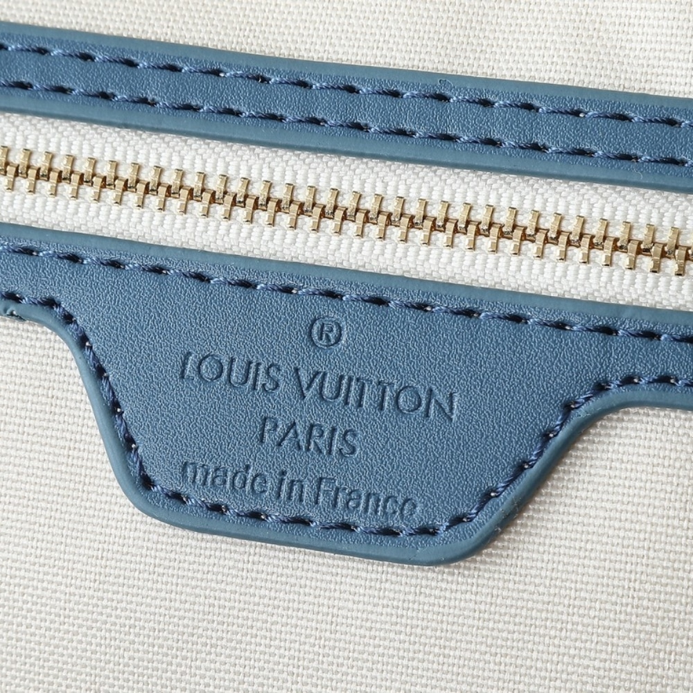 LOUIS VUITTON NEVEREVERFULL DENIM BLUE 31CM N00198 - Image 7