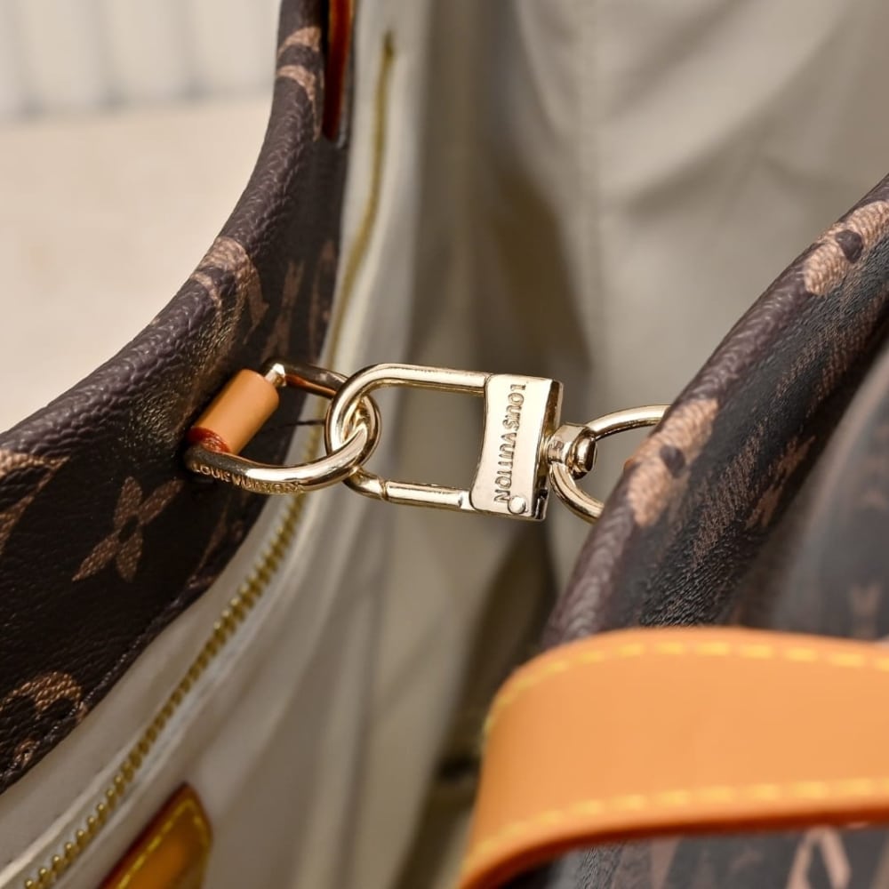 LOUIS VUITTON SHOPPER TOTE MM MONOGRAM CANVAS BROWN 40CM M15274 - Image 7