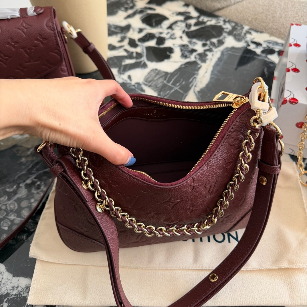 LOUIS VUITTON BOULOGNE PM RED 29CM M25827 - Image 9