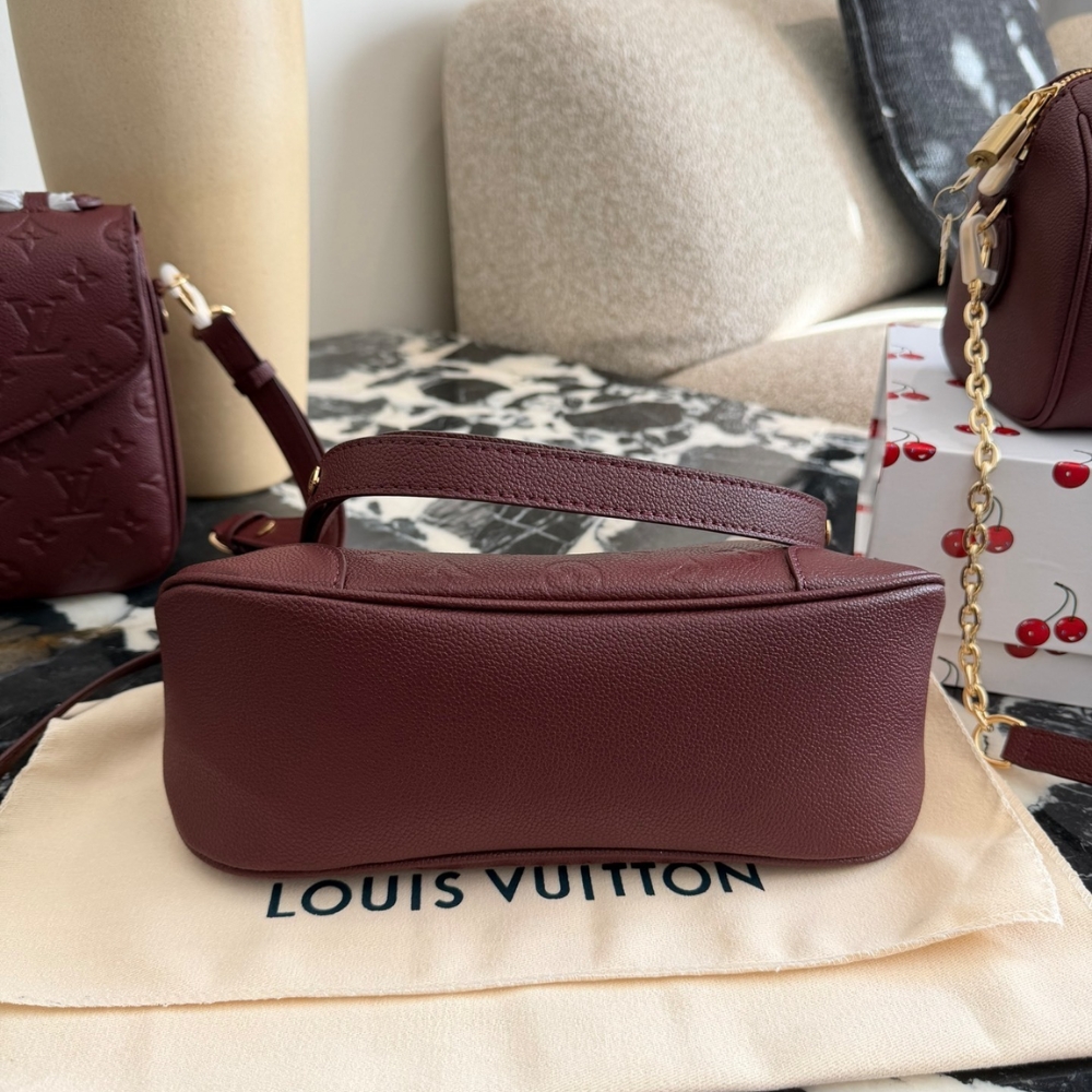 LOUIS VUITTON BOULOGNE PM RED 29CM M25827 - Image 6