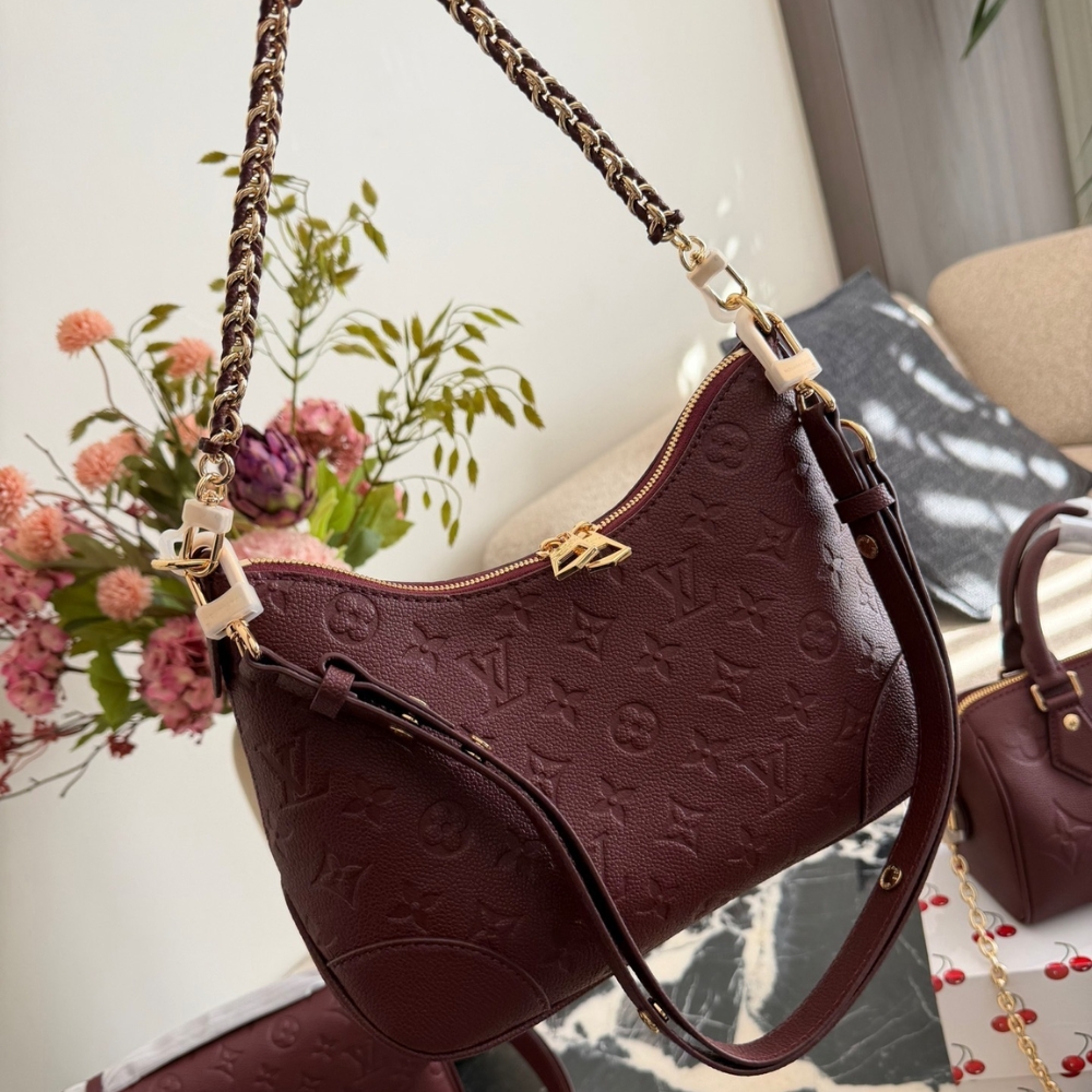 LOUIS VUITTON BOULOGNE PM RED 29CM M25827 - Image 5