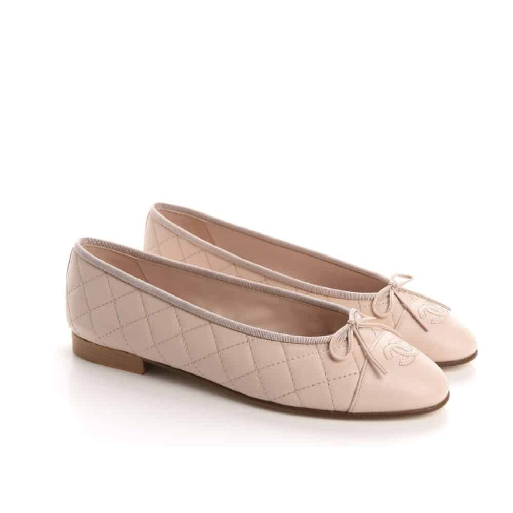 CHANEL BALLERINA LIGHT PINK