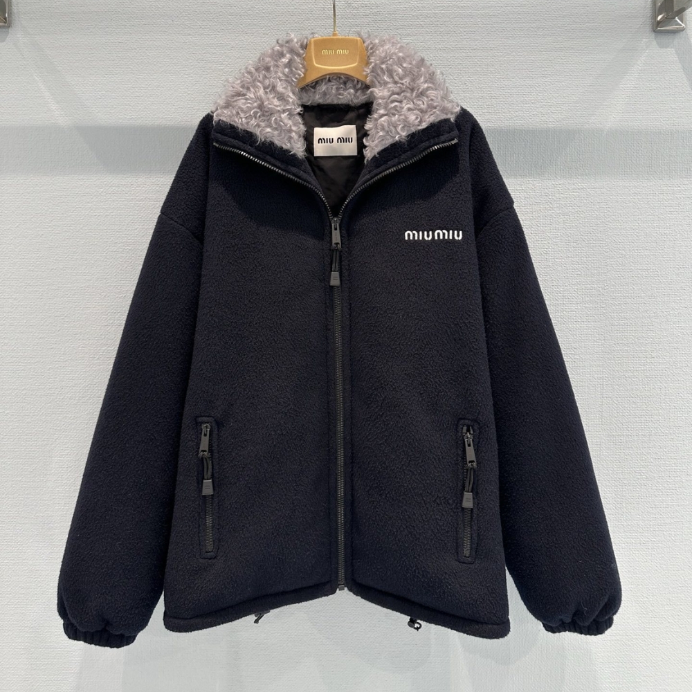 Alternative view of MIUMIU DOWN JACKET NAVY ML1123 17OQ F0008 S OOO
