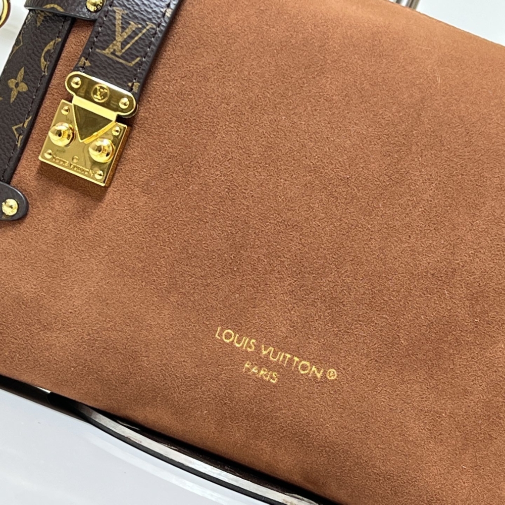 LOUIS VUITTON SIDE TRUNK MM TAN 23CM M15072 - Image 7