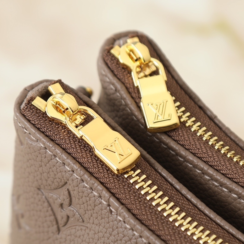 LOUIS VUITTON POCHETTE LIV SMOKE BROWN 24CM M25816 - Image 8