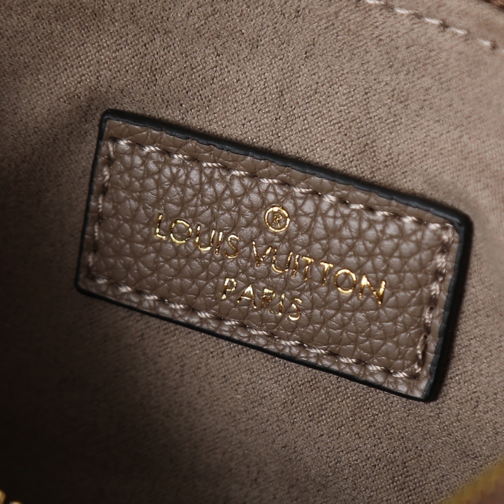 LOUIS VUITTON POCHETTE LIV SMOKE BROWN 24CM M25816 - Image 9