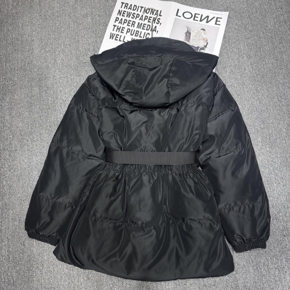 PRADA RE NYLON DOWN JACKET BLACK 29X966 1WQ8 F0002 S OOO - Image 9