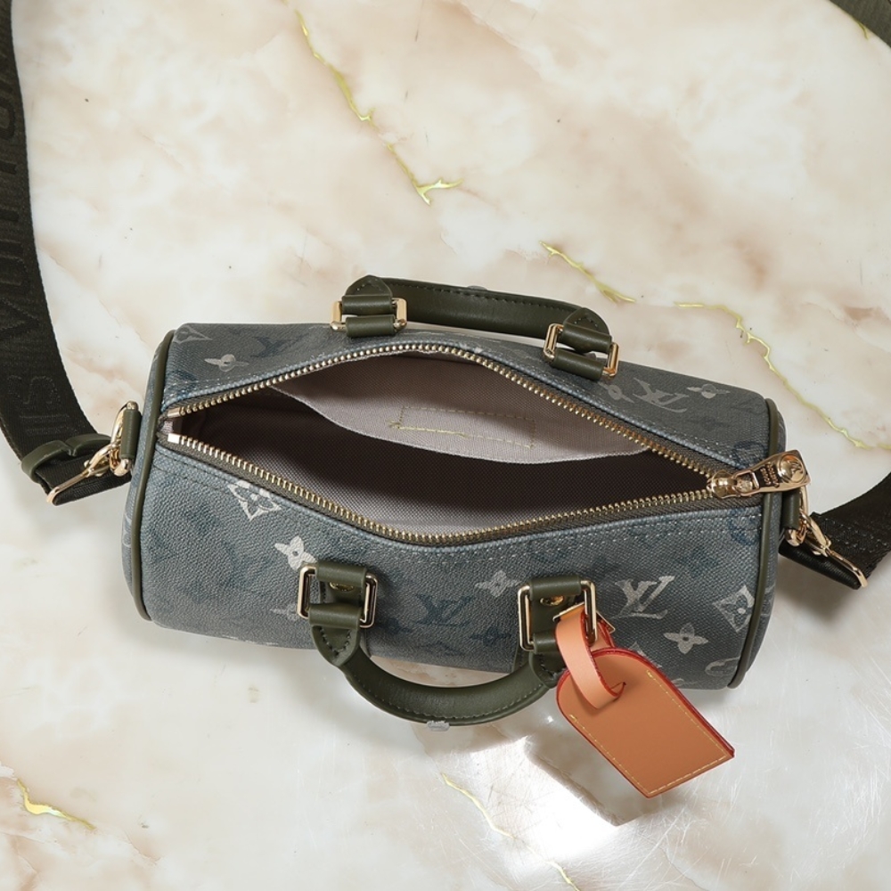 LOUIS VUITTON KEEPALL BANDOULIÈRE 25 KHAKI 25CM M26930 - Image 10