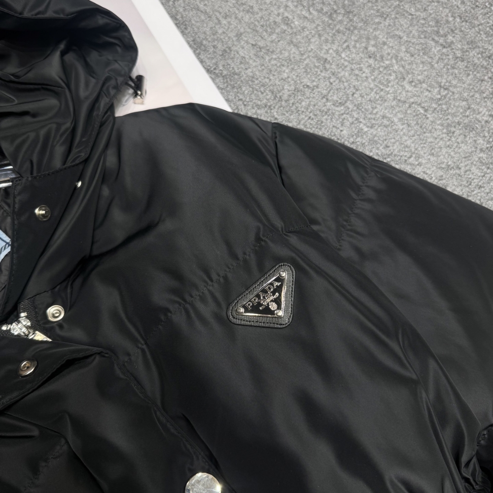 PRADA RE NYLON DOWN JACKET BLACK 29X966 1WQ8 F0002 S OOO - Image 5