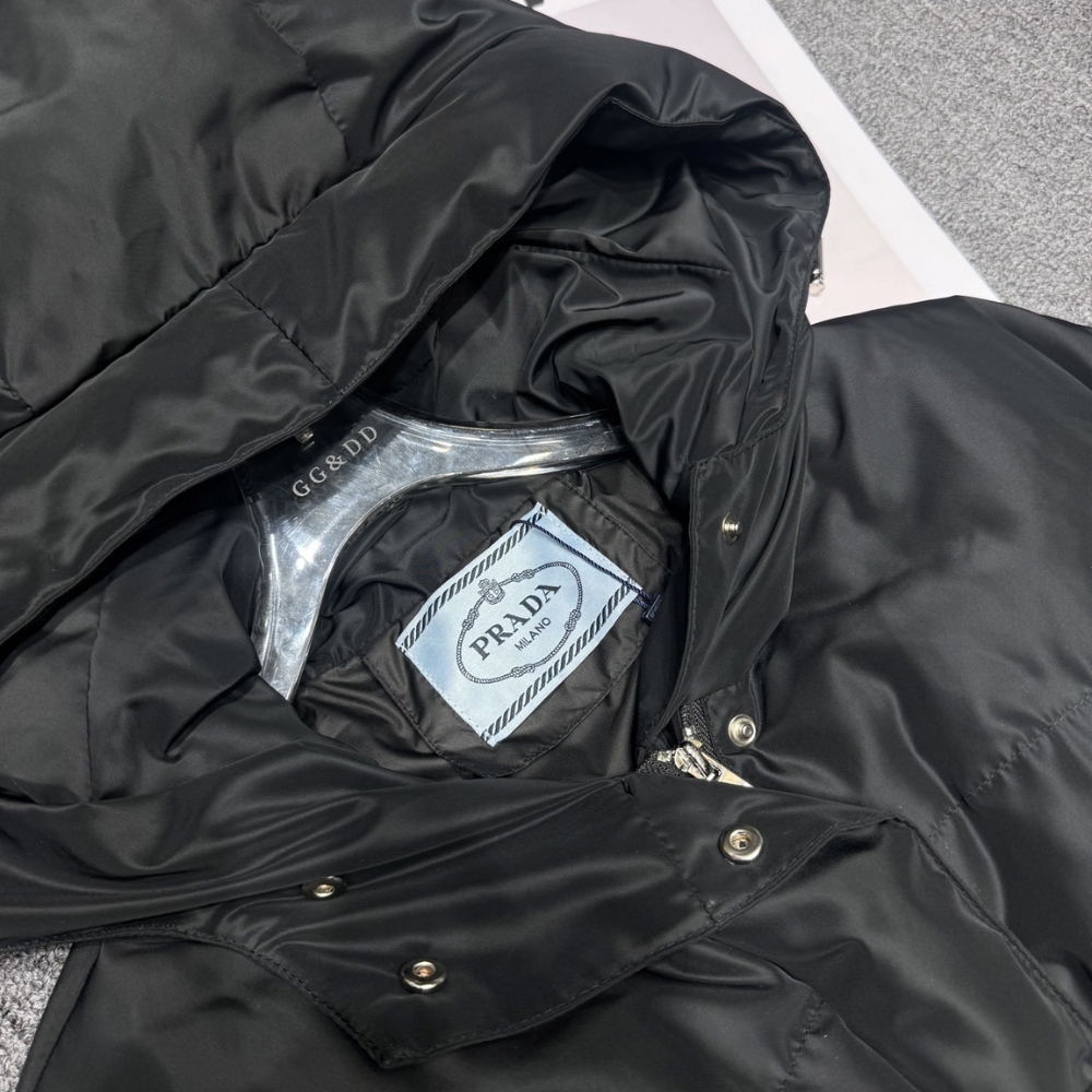PRADA RE NYLON DOWN JACKET BLACK 29X966 1WQ8 F0002 S OOO - Image 4