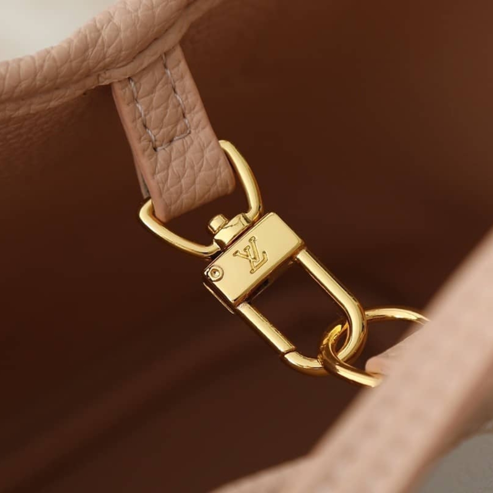 LOUIS VUITTON NEVERFULL BANDOULIÈRE INSIDE OUT BB MONOGRAM DUNE 26CM - Image 7