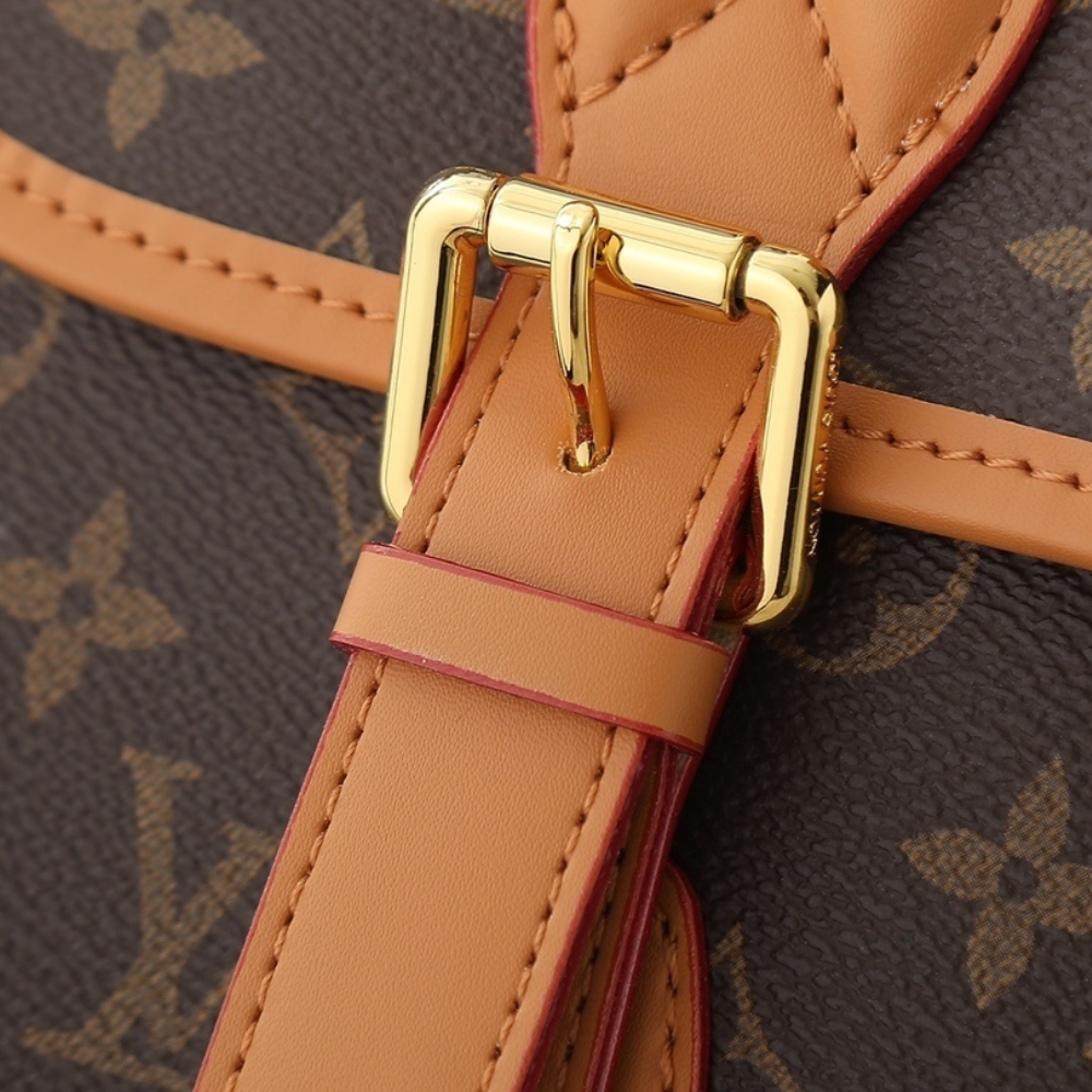 LOUIS VUITTON SATCHEL MESSENGER MONOGRAM BROWN 35CM M14723 - Image 8